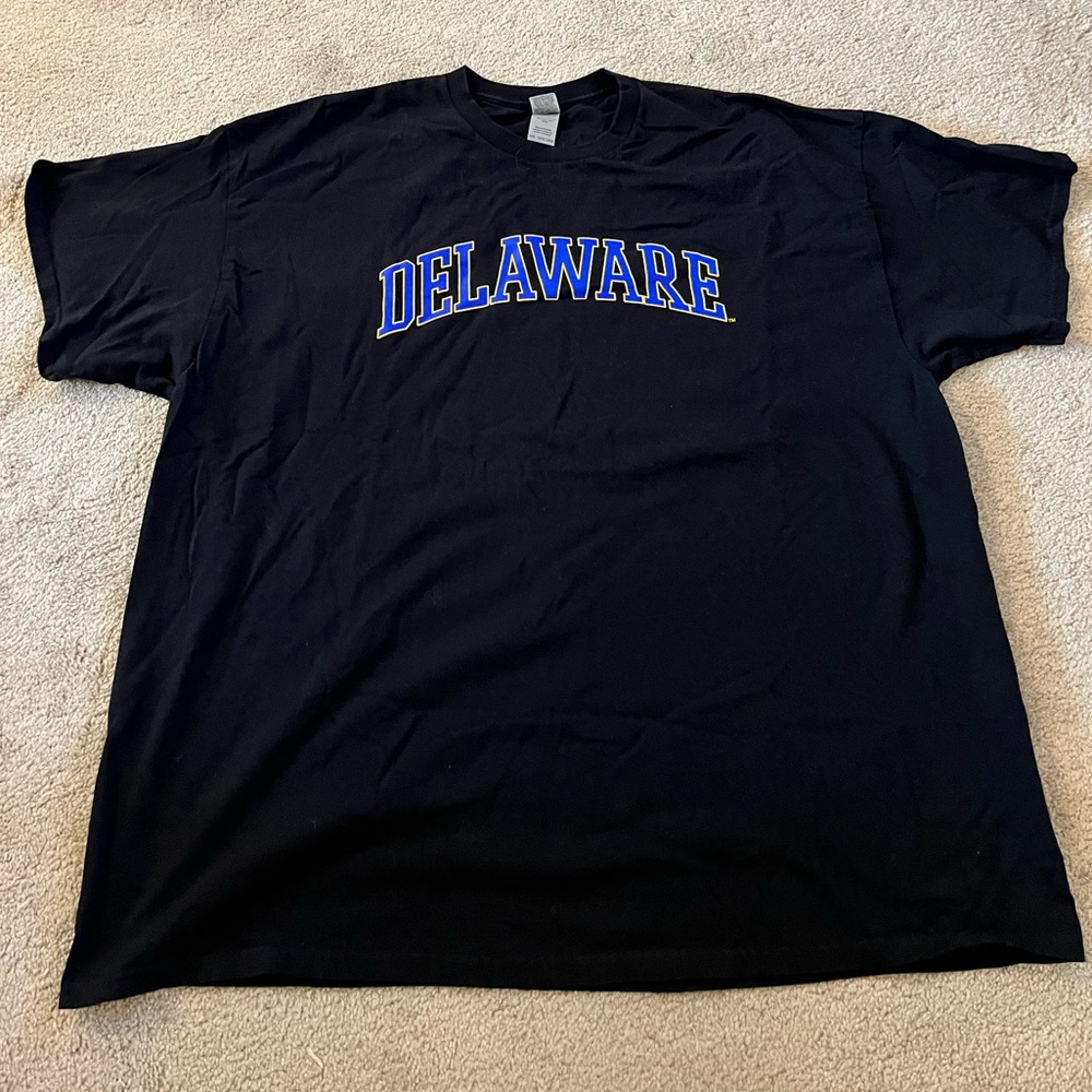 Delaware black t-shirt 2XL